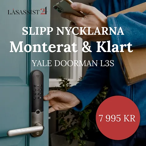 Digitalt lås hos Låsassist24