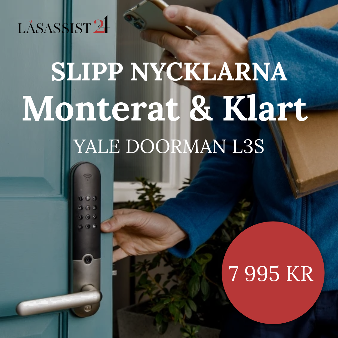 Kampanj - kodlås monterat & klart